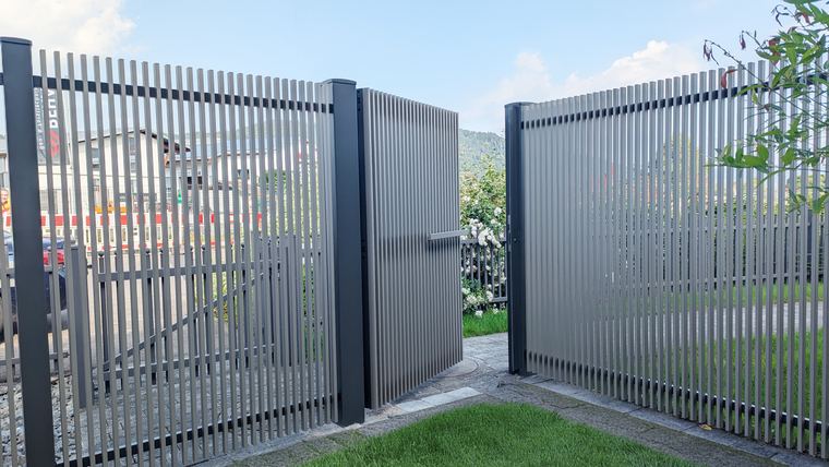 Tor Mainz – einflügelig – Metallbau Schwabauer