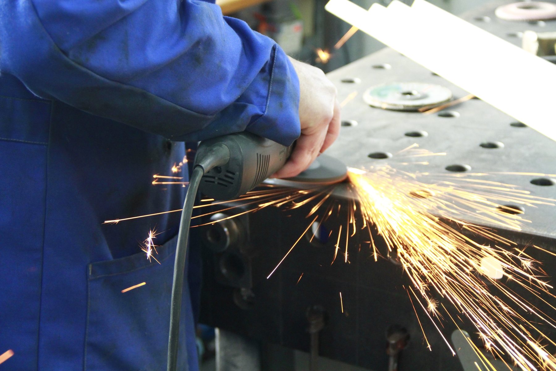 Metallbearbeitung in der eigenen Werkstatt